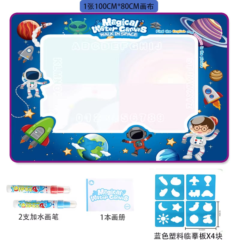 AquaDoodle Learning Mat – Oversized Mess-Free Painting for Kids