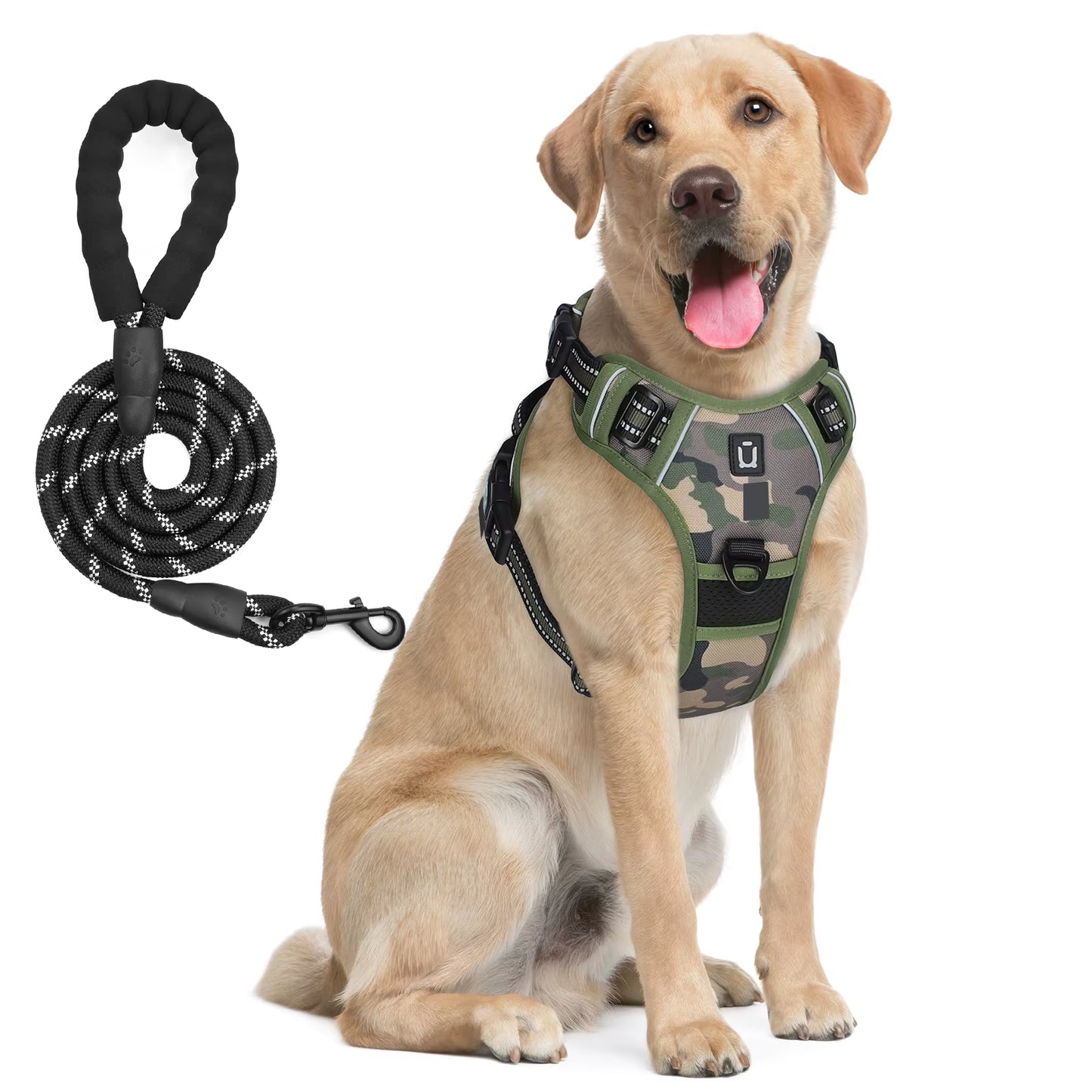 NoEscape No-Pull, Gentle Dog Harness & Leash Set