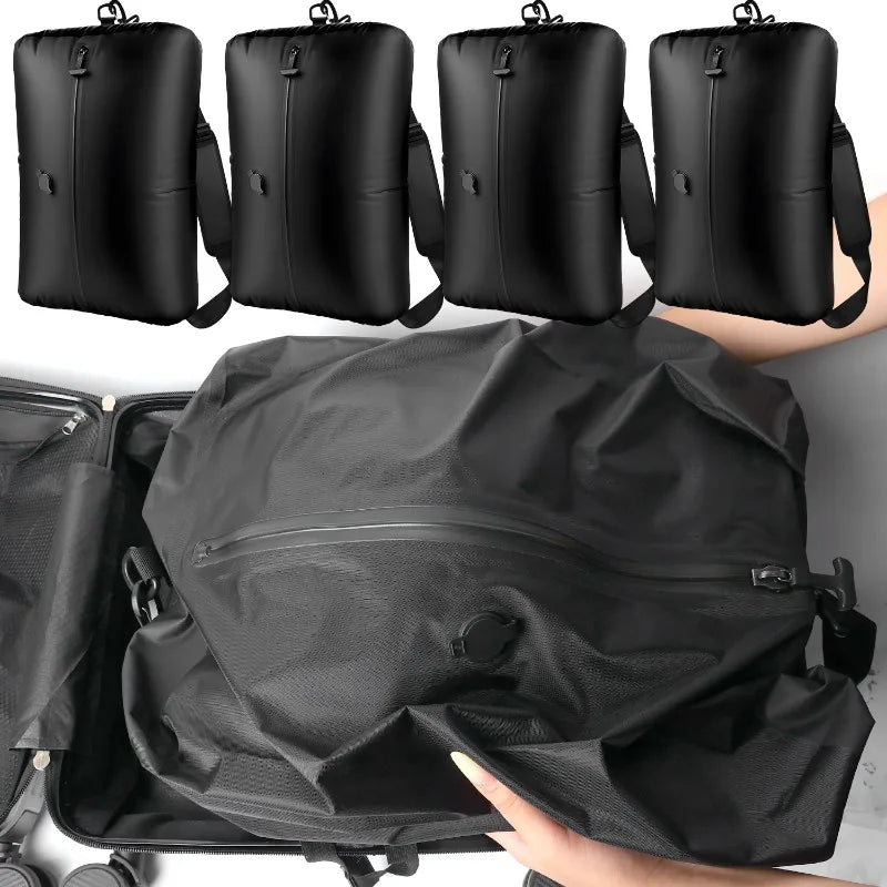 New Reusable Vacuum Compression Bags for Travel Dustproof Space Saver Bag Waterproof Luggage Vacuum Storage Bag Suitcase 2025