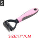 Professional Pet Hair Removal Comb Brush – Grooming & Shedding Tool for Cats, Dogs & Puppies