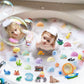 6/12PCS/BOX Kids Bath Bombs with Surprise Toy Fizzies Bubble Bath Balls for Children Boys Girls Spa Gift Party Favor