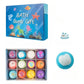 6/12PCS/BOX Kids Bath Bombs with Surprise Toy Fizzies Bubble Bath Balls for Children Boys Girls Spa Gift Party Favor