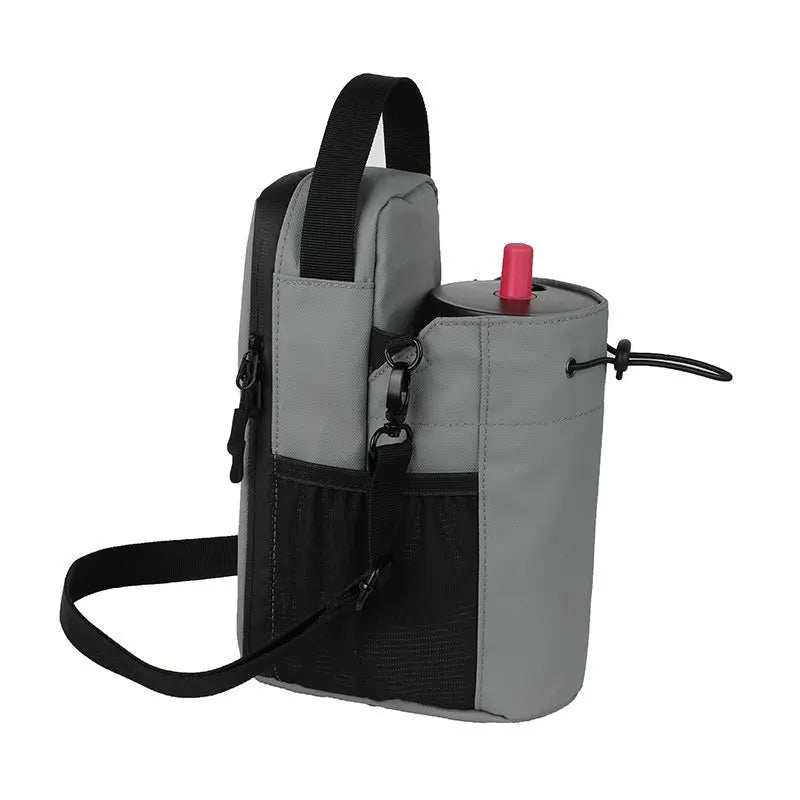 Magnet Water Cup Bag Shoulder Bag Crossbody Kettle Bag Strong Magnetic Sports Fitness Bottle Hanging Bag