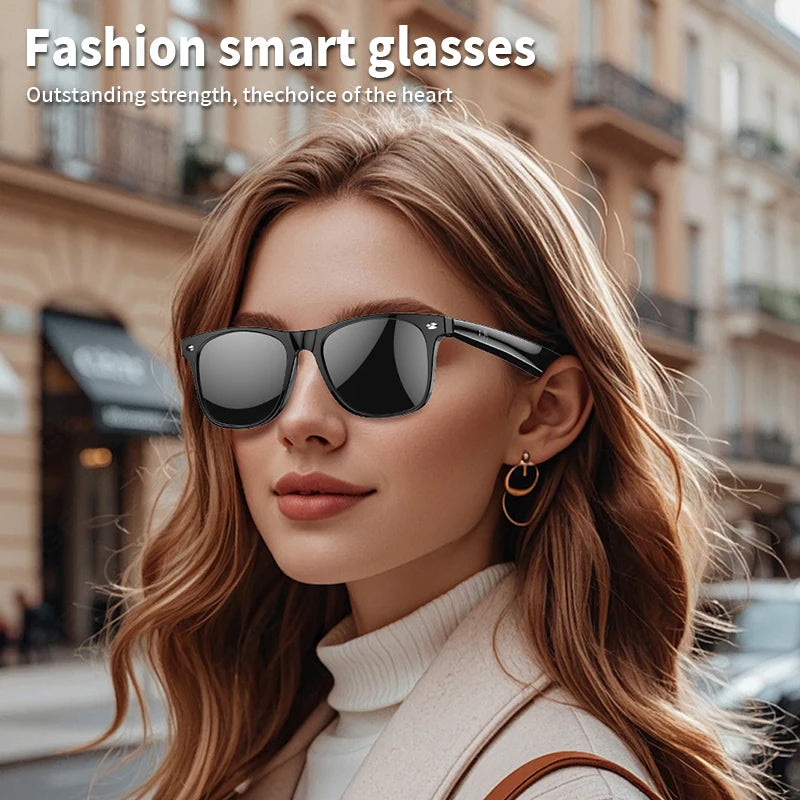 VisionMate AI Smart Glasses – Real-Time Translation, Voice Assistant & Multi-Lens Modes
