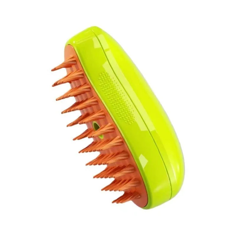 Pet Steam Brush Steamy Dog Brush Electric Spray 3 in 1 Cat Hair Removal Brushes for Dogs Cats Massage Removing Pet Grooming Comb