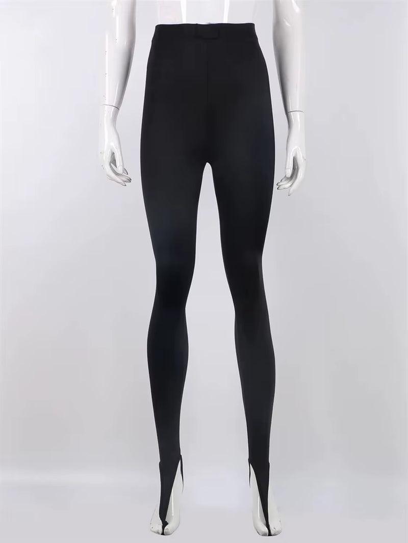 High Waisted Glitter Skinny Pants – Sexy & Casual Clubwear 