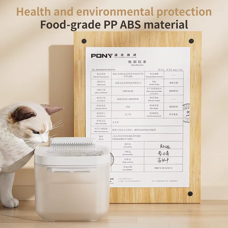 3L/101.45Oz Automatic Cat Water Fountain Large Capacity Pet Dog Water Dispenser Circulating Filter Mute Pet Fountain Feeder