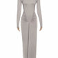 Dress for Women Turtleneck Fashion Sexy Night Club Party Holiday Maxi Evening Bodycon Ruched Dress 2025 Winter Autumn
