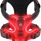 GlowSafe LED Dog Harness for Night Walking