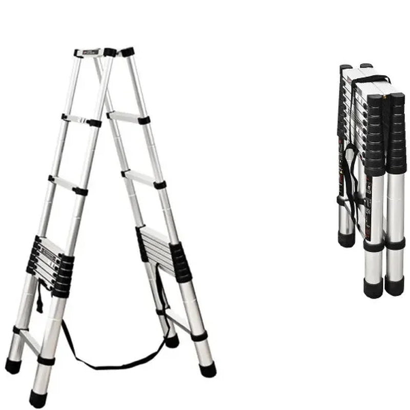 FlexExtend™ Telescopic Loft Ladder – 5.6M Lightweight Retractable Extension