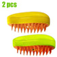 1–2PCS 3-in-1 Steam Pet Grooming Brush – Spray Massage Comb for Tangled & Loose Hair Removal for Dogs & Cats