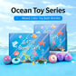 6/12PCS/BOX Kids Bath Bombs with Surprise Toy Fizzies Bubble Bath Balls for Children Boys Girls Spa Gift Party Favor