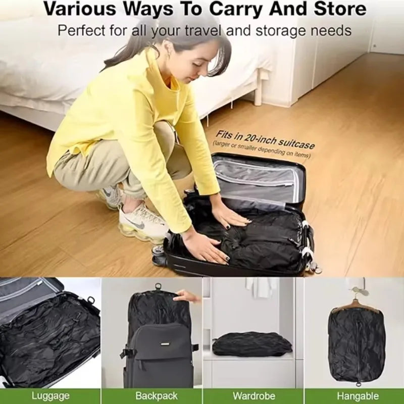 New Reusable Vacuum Compression Bags for Travel Dustproof Space Saver Bag Waterproof Luggage Vacuum Storage Bag Suitcase 2025