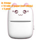 Mini Printer Portable Mini Bluetooth Wifi New Wrong Printer Mobile Phone Photo Title Note Hot Print Pocket Student Error Label Printer