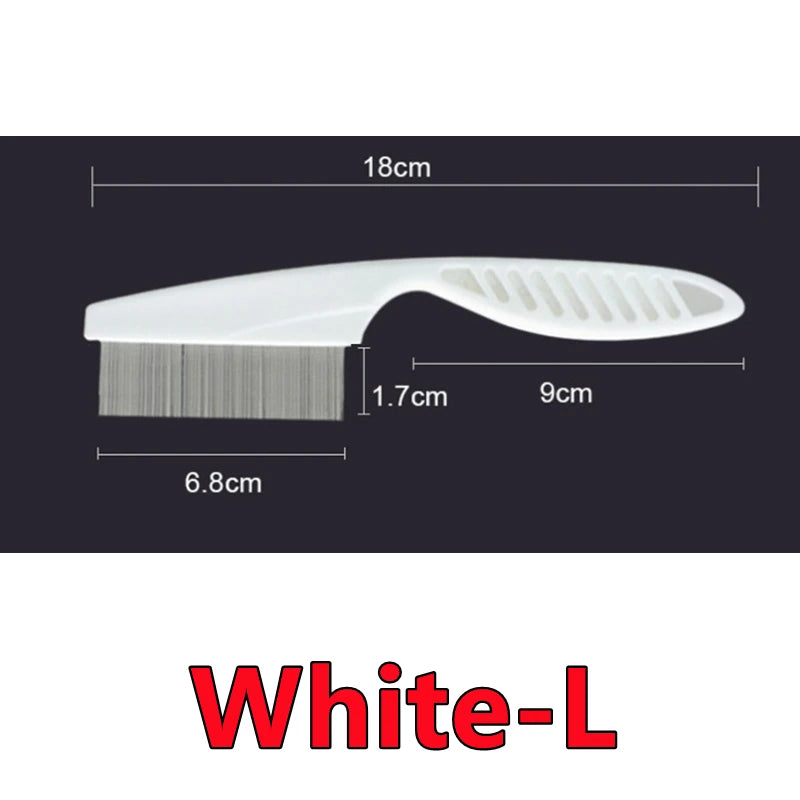 Professional Pet Hair Removal Comb Brush – Grooming & Shedding Tool for Cats, Dogs & Puppies
