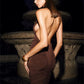 Pullover Halter Women Sexy Ruched Long High Waisted Night Club Dress Evening Party 2025 Summer Elegant Backless Dresses