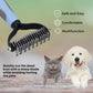 Professional Pet Hair Removal Comb Brush – Grooming & Shedding Tool for Cats, Dogs & Puppies