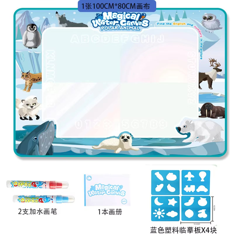 AquaDoodle Learning Mat – Oversized Mess-Free Painting for Kids