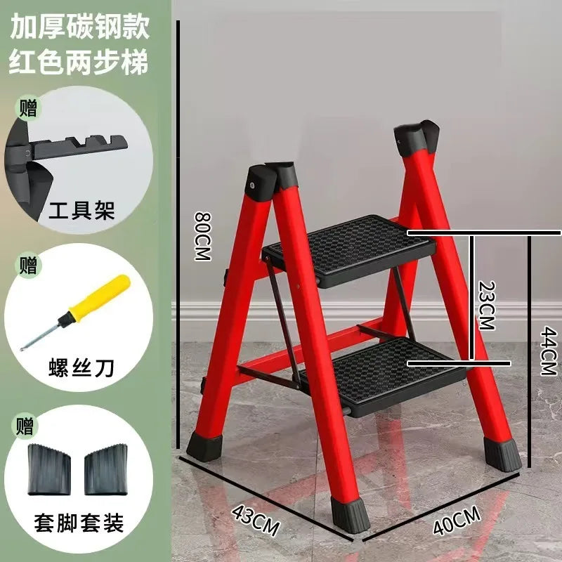 Home Portable Small Multifunctional Thickening Telescopic Ladder