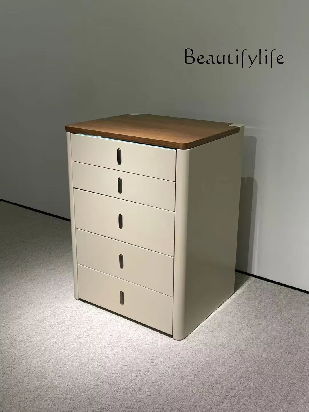 Household Light Luxury Dresser Storage Cabinet Small Apartment Bedroom Modern Simple and Fashionable Storage Dresser