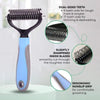 Professional Pet Hair Removal Comb Brush – Grooming & Shedding Tool for Cats, Dogs & Puppies