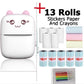 Mini Printer Portable Mini Bluetooth Wifi New Wrong Printer Mobile Phone Photo Title Note Hot Print Pocket Student Error Label Printer