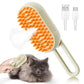 1–2PCS 3-in-1 Steam Pet Grooming Brush – Spray Massage Comb for Tangled & Loose Hair Removal for Dogs & Cats
