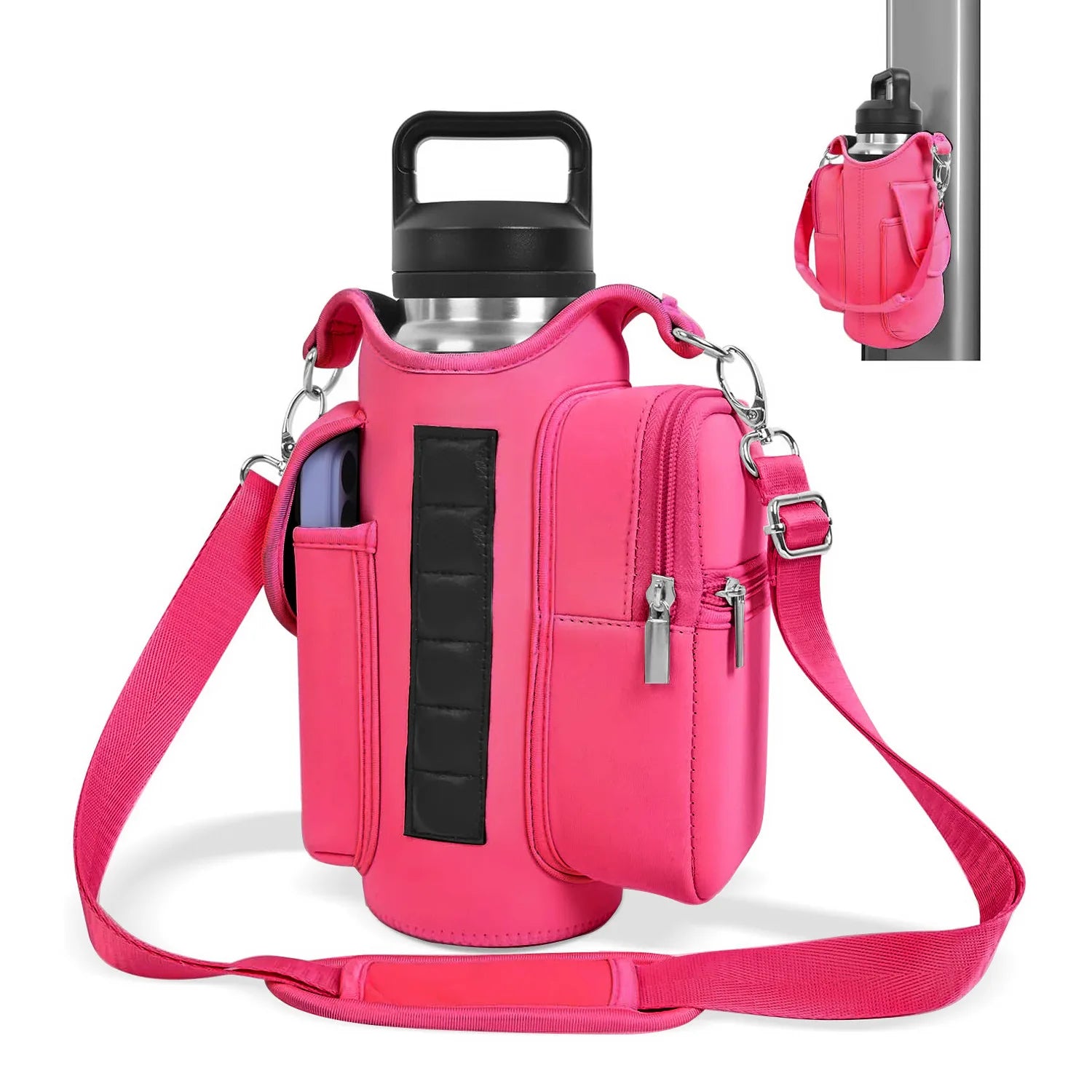 Magnetic Design & Multipurpose Use – Perfect for the gym, travel, hiking, camping, walking, and more.