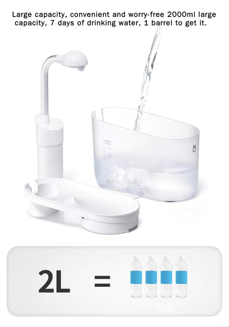 Wireless Cat Water Fountain Automatic Pet Drinker