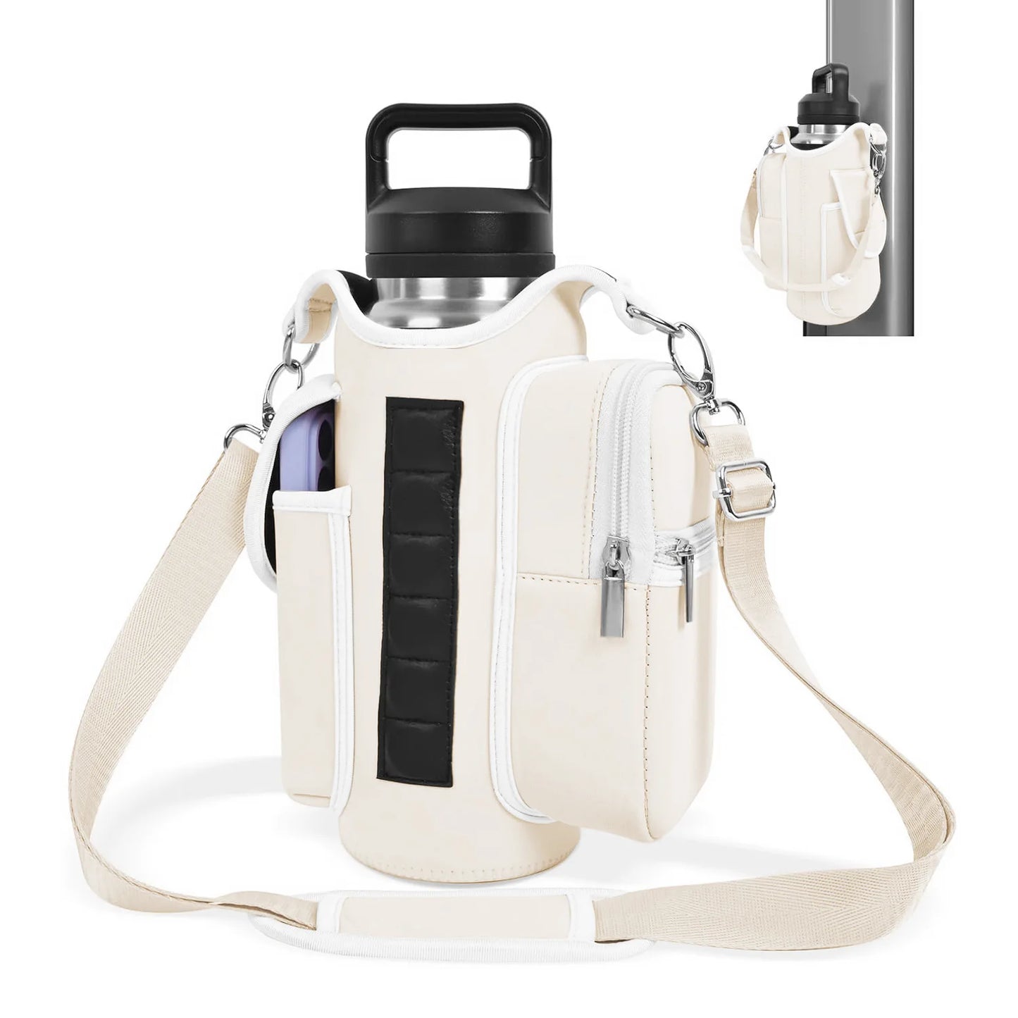 Magnetic Design & Multipurpose Use – Perfect for the gym, travel, hiking, camping, walking, and more.