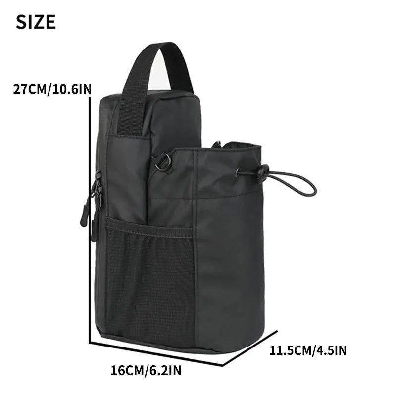 Magnet Water Cup Bag Shoulder Bag Crossbody Kettle Bag Strong Magnetic Sports Fitness Bottle Hanging Bag