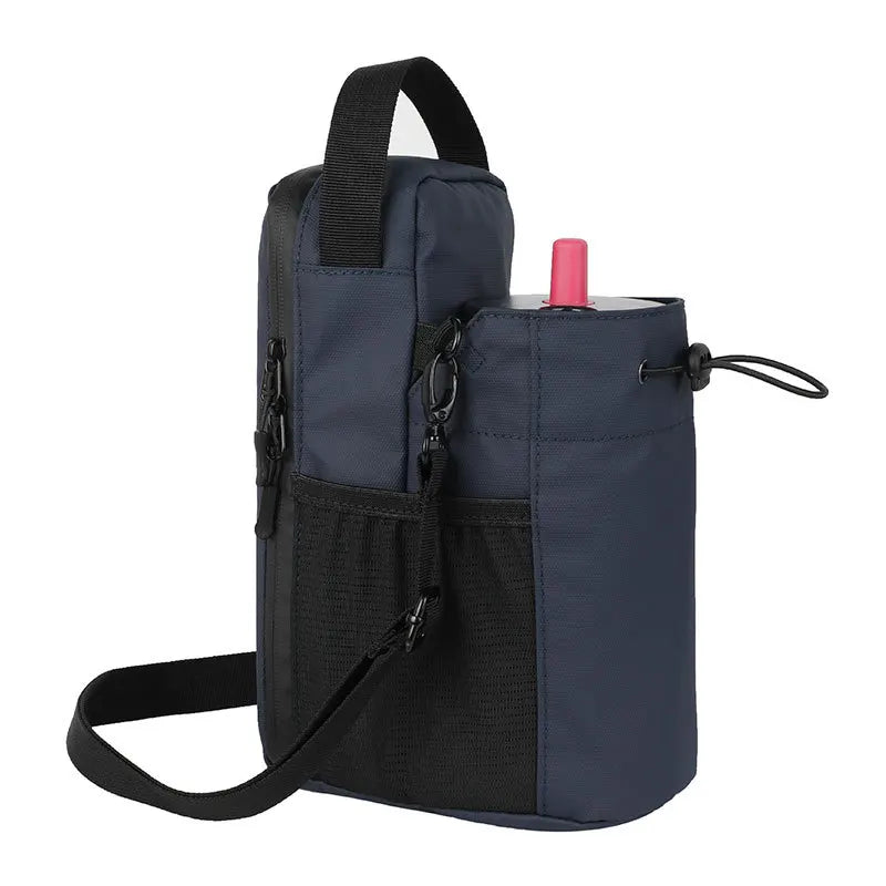 Magnet Water Cup Bag Shoulder Bag Crossbody Kettle Bag Strong Magnetic Sports Fitness Bottle Hanging Bag