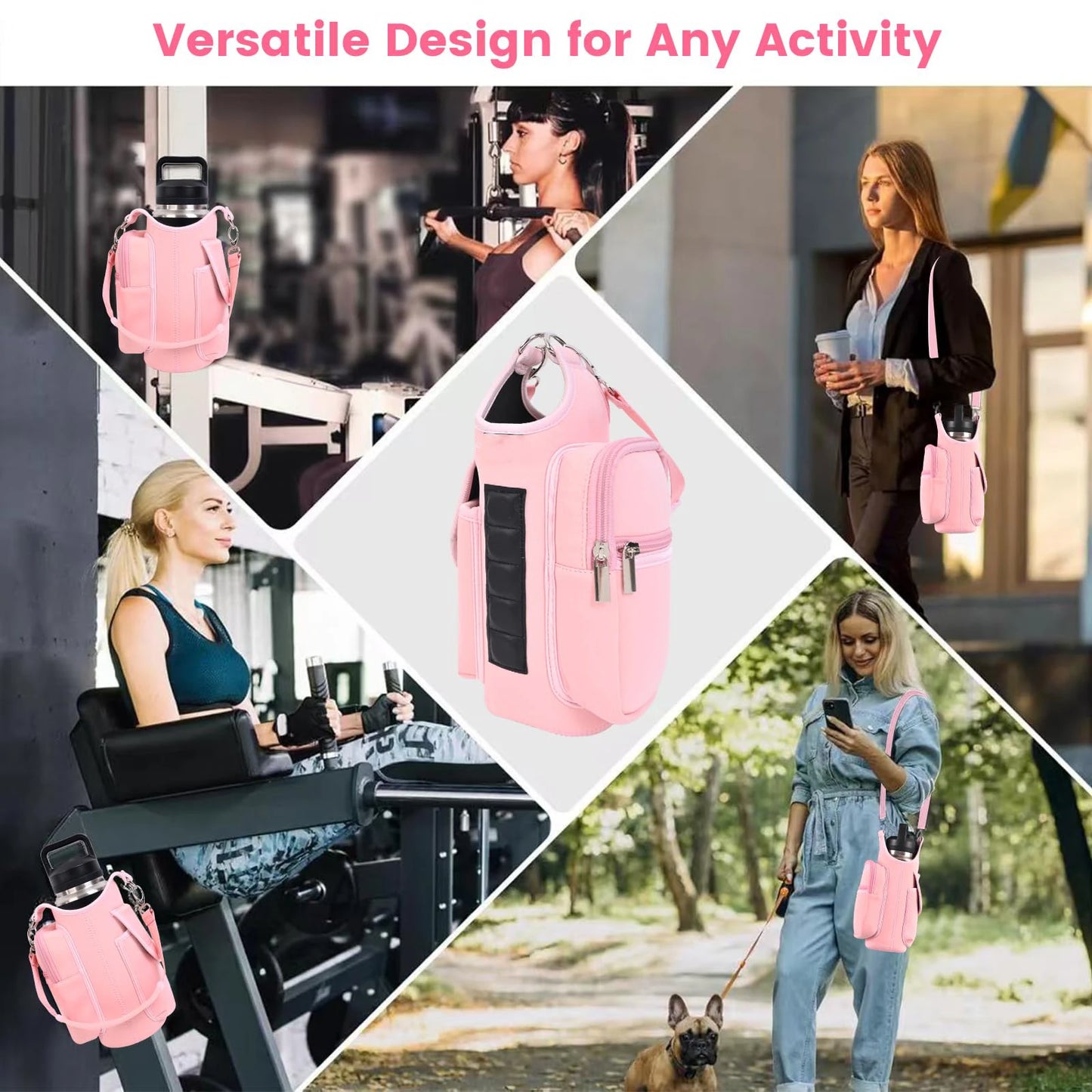 Magnetic Design & Multipurpose Use – Perfect for the gym, travel, hiking, camping, walking, and more.