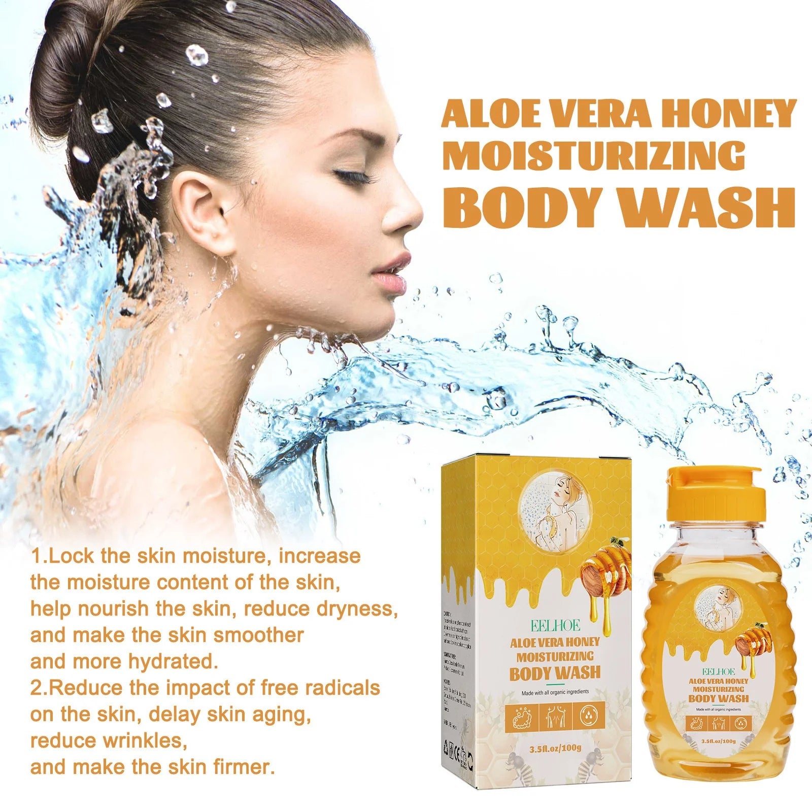 Revitalizing Toning Brightening Invigorating Skin Cleansing Hydrating Soothing Body Wash