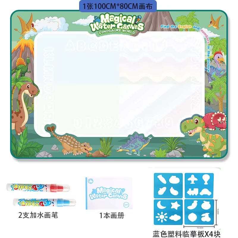 AquaDoodle Learning Mat – Oversized Mess-Free Painting for Kids